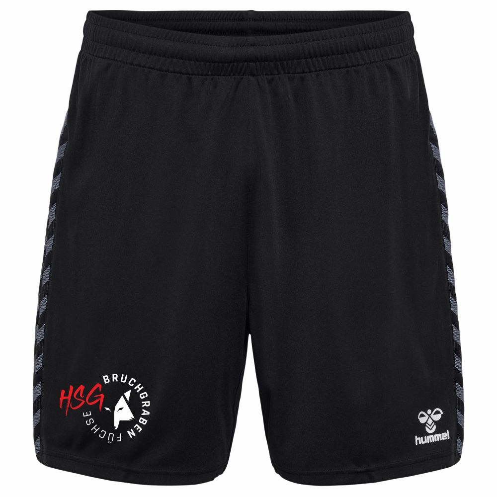HSGBruchgrabenFchseHummelhmlAuthenticPLShortsUnisexmitVereinslogo219970L