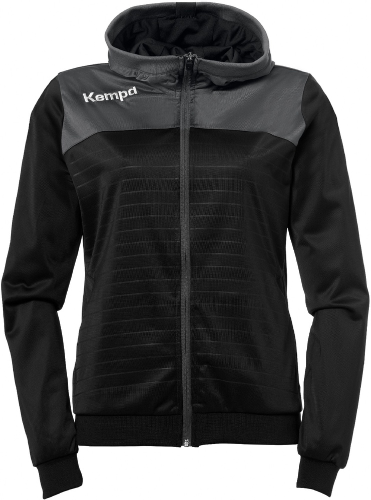 KempaDamenTrainingsjackeEmotion20KapuzenjackeWomen2002257SchwarzAnthra-XS