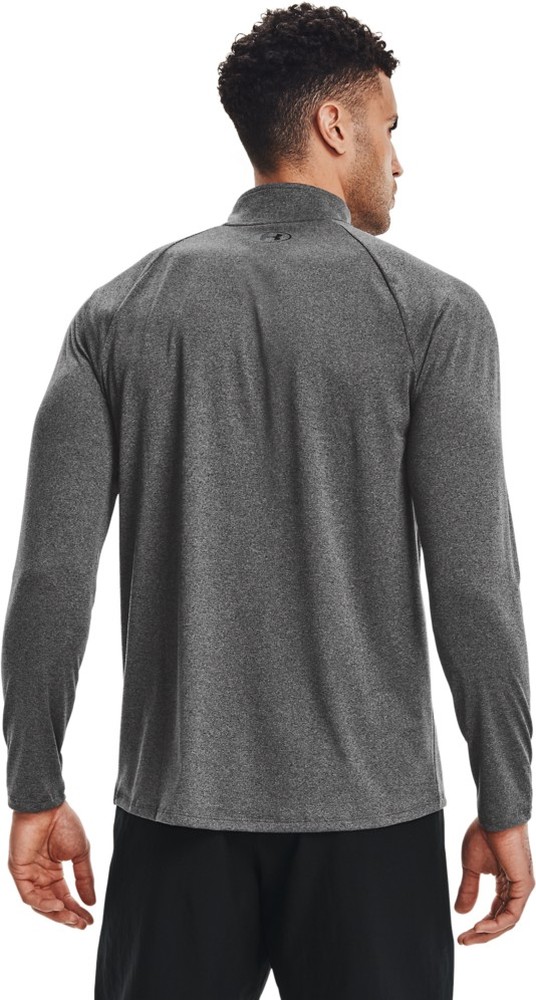 UnderArmourLongsleeveUATechShirtmit-ZiplangrmligCarbonHeather-XS