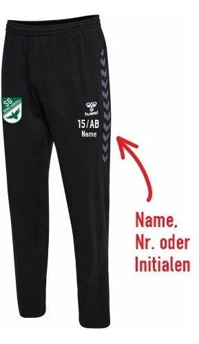 SGBrdeHummelhmlAuthenticCottonTrainingPantUnisexmitVereinslogo220012L