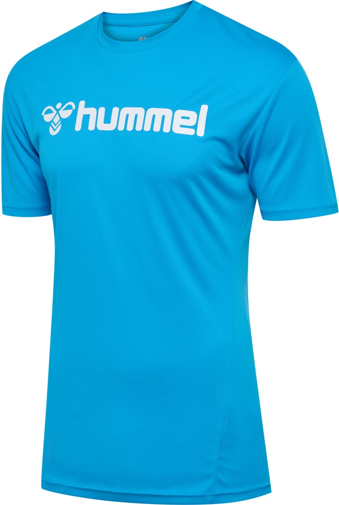 HummelT-ShirtTopHmllogoJerseySSDivaBlue-XXL