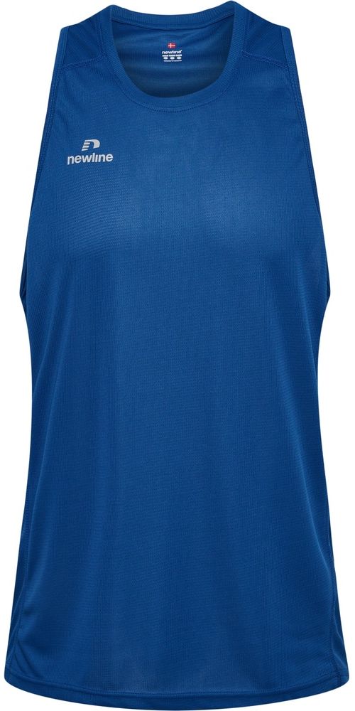 NewlineT-ShirtTopMenSAthleticRunningSingletTrueBlue-XXL