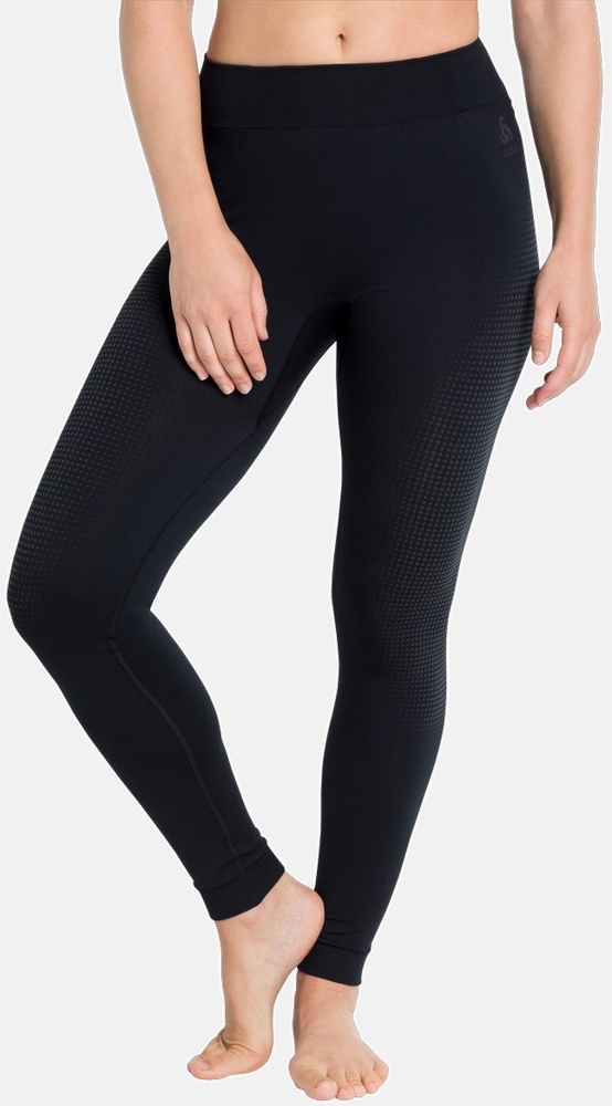 OdloDamenLeggingsBlBottomPerformanceWarmEco196201Black-NewOdloGraphiteGrey-L