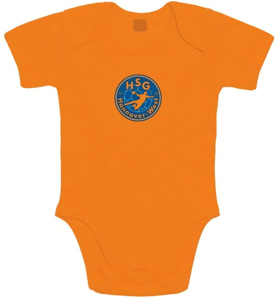 HSGHannover-WestKinderBasicBaby-BodyBZ10Orange-6-12Monate