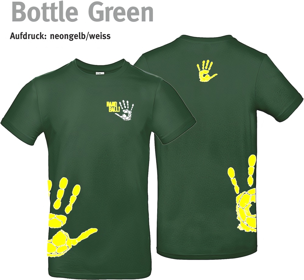 HandballCollectionT-ShirtTU03TBottleGreen-XS