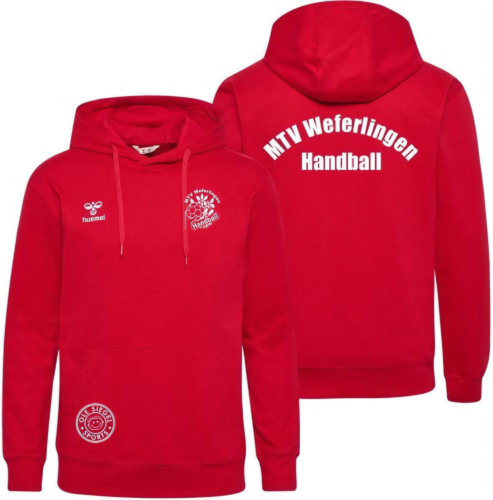 MTVWeferlingenHummelhmlGO20CottonHoodieUnisex224833TrueRed-XXL