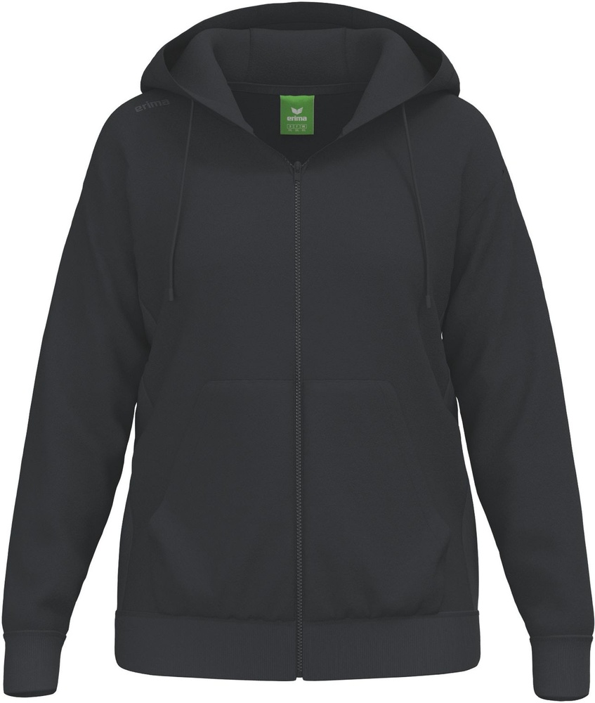 ErimaDamenZip-HoodieTsHoodyJacket25-6414Schwarz-34XXS
