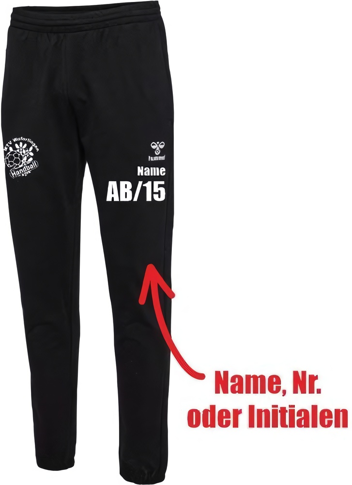 MTVWeferlingenDamenHummelhmlGO20CottonSweatpantsLadymitVereinslogo224850L