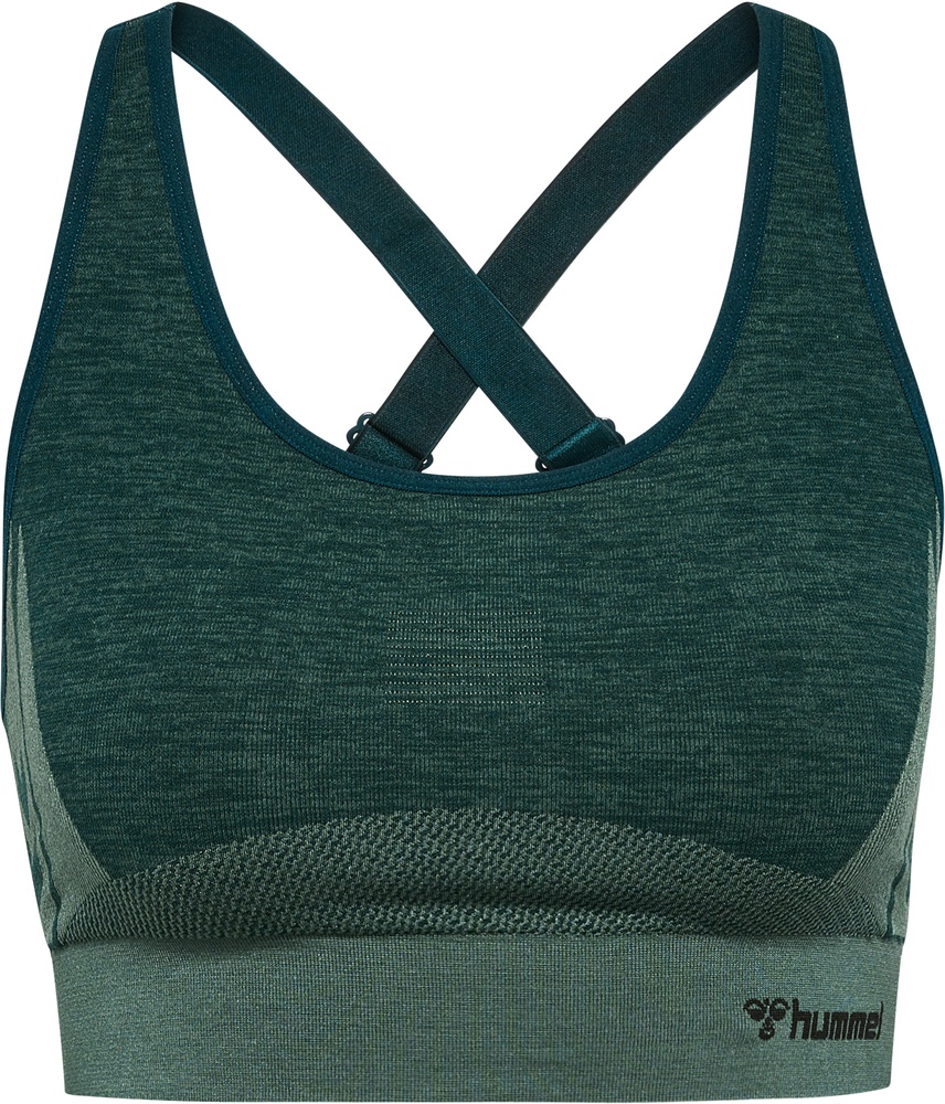 HummelDamenT-ShirtTopHmlcleaSeamlessSportsTopGreenGablesGardenTopiaryMe-L