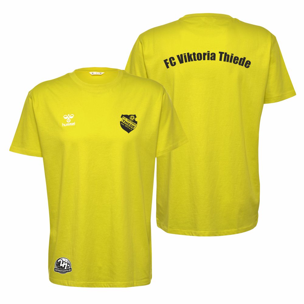 FCViktoriaThiedeHummelhmlGO20CottonT-ShirtSSUnisex224828BlazingYellow-3XL
