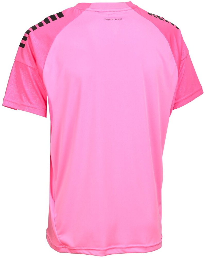 DerbystarTrikotKurzarmMadridV25602036PinkSchwarz-S