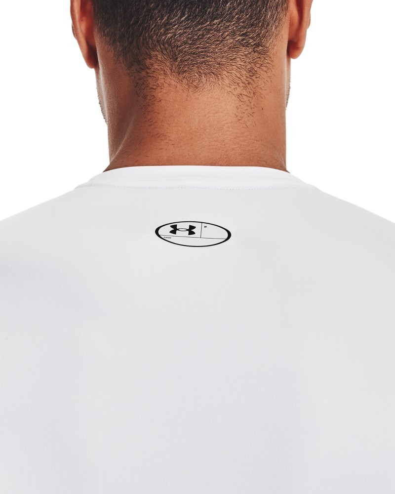 UnderArmourLongsleevesHeatGearArmourLangarm-OberteilWhite-XS