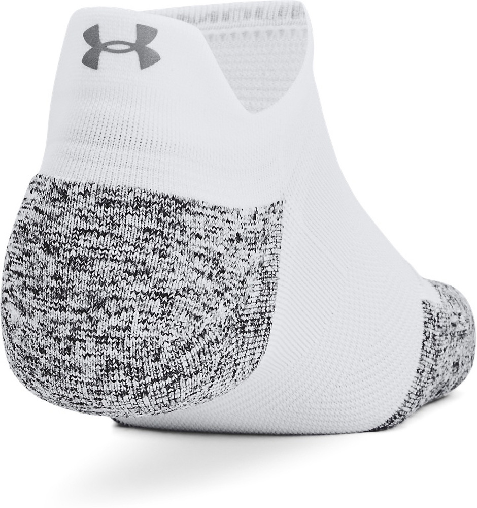 UnderArmourSockenUaAdRunCushion3PkNsWhite100-LUSLG