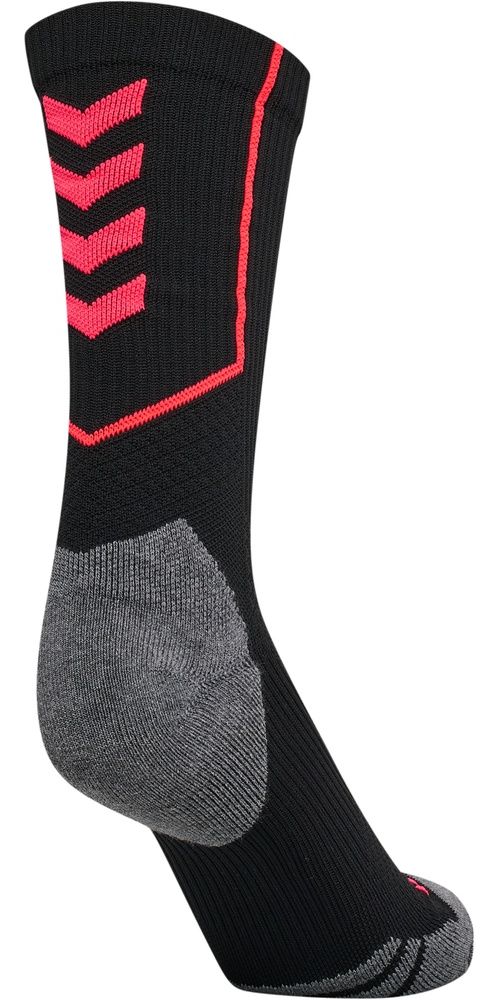 HummelSockenProTrainingSocksLow226913BlackDivaPink-27-30