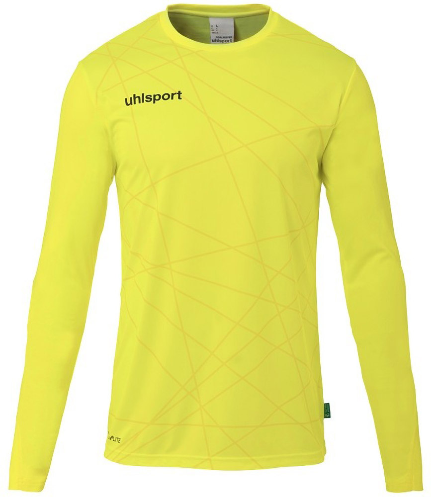 UhlsportKinderSportshirtPredictionTorwartShirt1005305FluoGelbSchwarz-128