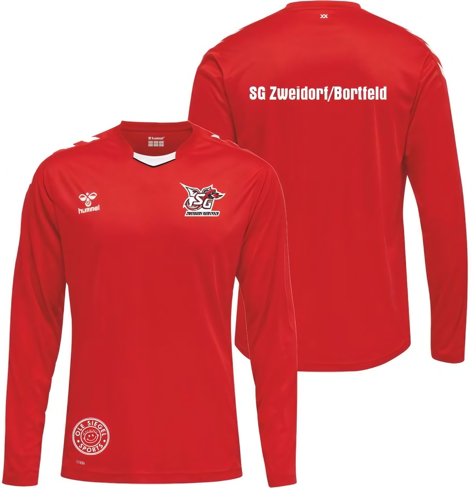 SGZweidorfBortfeldHummelhmlCore20PolyJerseyLSUnisex230839TrueRed-XXL