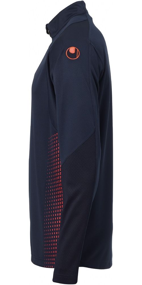 UhlsportKinderTrainingsjackeScore14ZipTop1002146MarineFluoRot-116