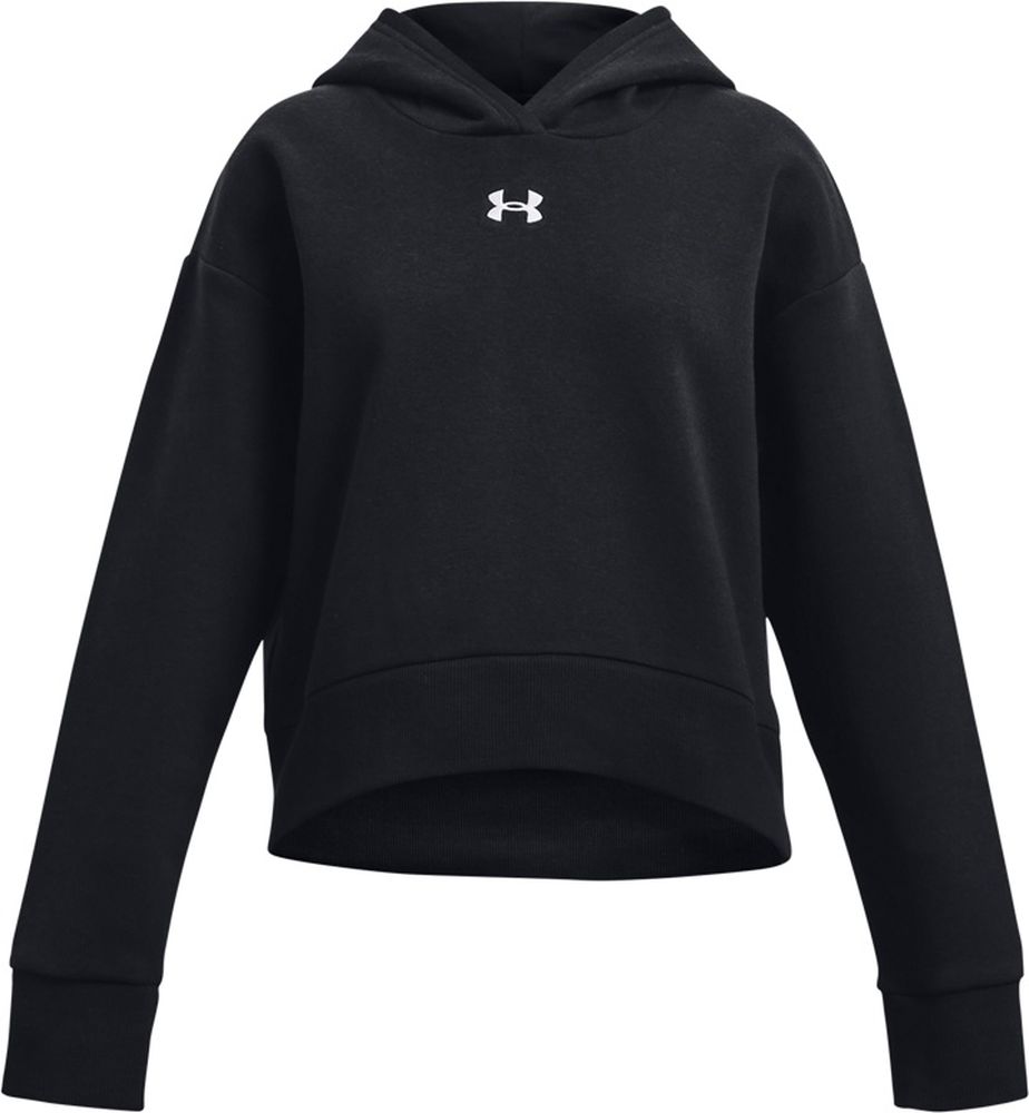 UnderArmourMdchenLongsleeveUARivalFleeceCropHoodieBlack-XSUSYXS