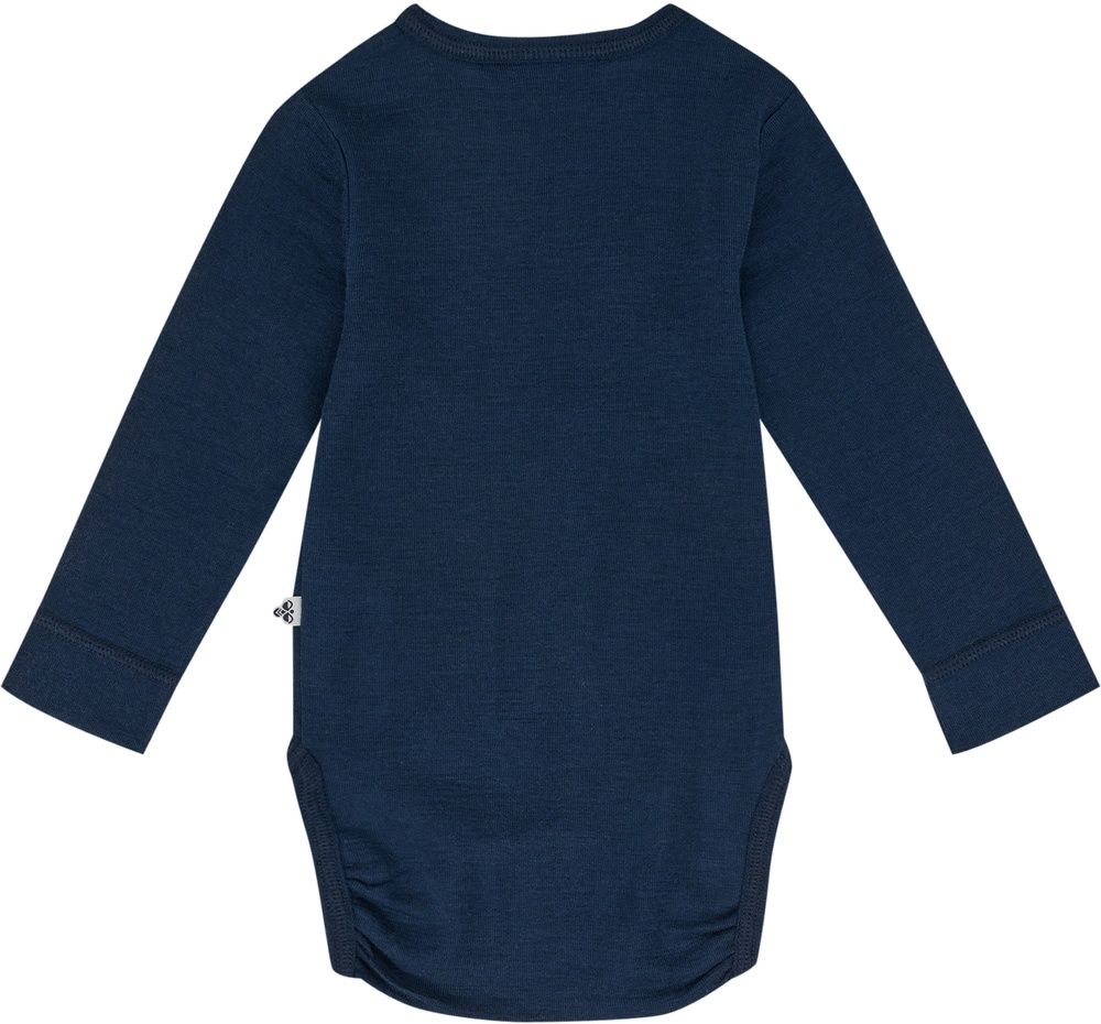 HummelKinderMiniWoolRibBodyLongsleeve229424DressBlues-56-ca0-3Monate