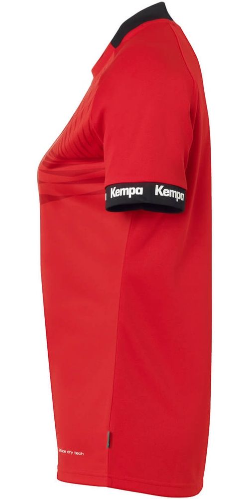 KempaDamenSportshirtWave26ShirtWomen2003655RotChilirot-XS