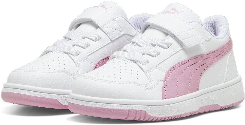 PumaKinderSchuheLowReb-LACPS398995PumaWhite-MauvedOut-MagentaGleam-325