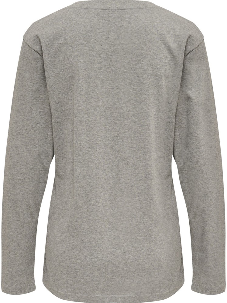 HummelDamenLongsleeveHmlredBasicT-ShirtLSWomanGreyMelange-XXL