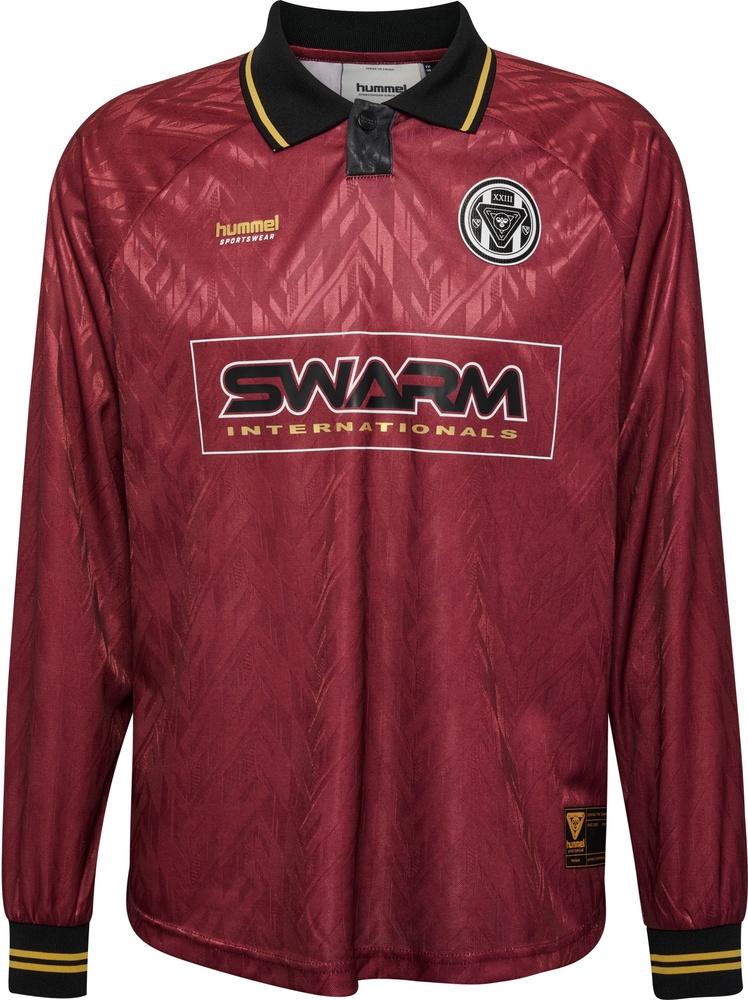 HummelLooseBaySoccerJerseyLongsleeve229680Syrah-XXL