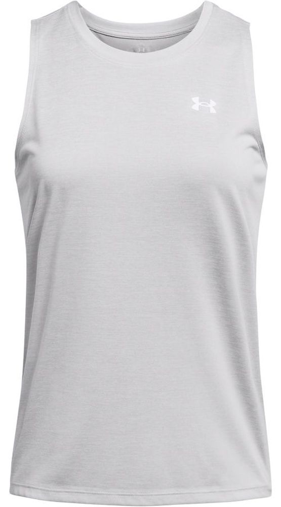 UnderArmourDamenT-ShirtTechTankTwistHaloGray014-LUSLG