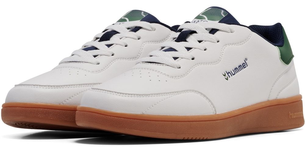 HummelMultisportschuheMatchPointMp226218WhiteGreen-36