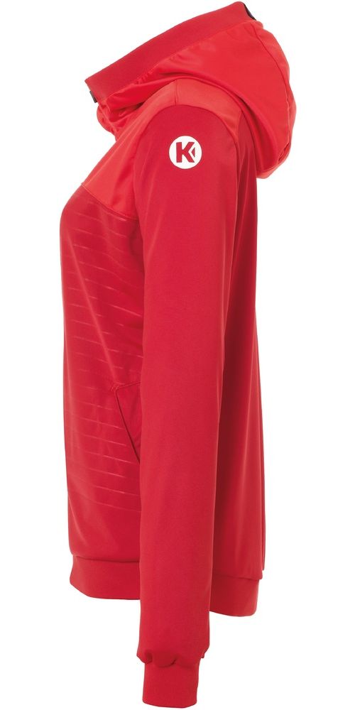KempaDamenTrainingsjackeEmotion20KapuzenjackeWomen2002257ChilirotRot-XS