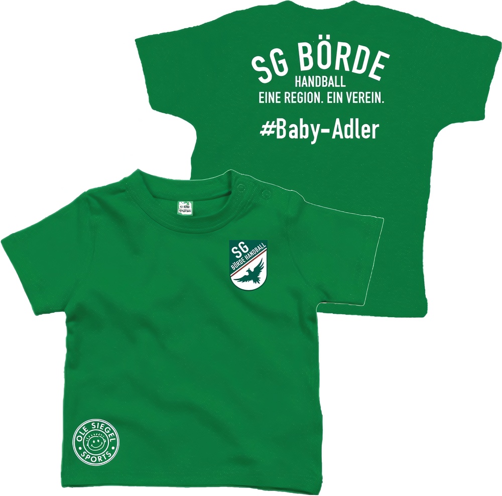 SGBrdeKinderBaby-AdlerBabyT-ShirtBZ02KellyGreen-0-3Monate