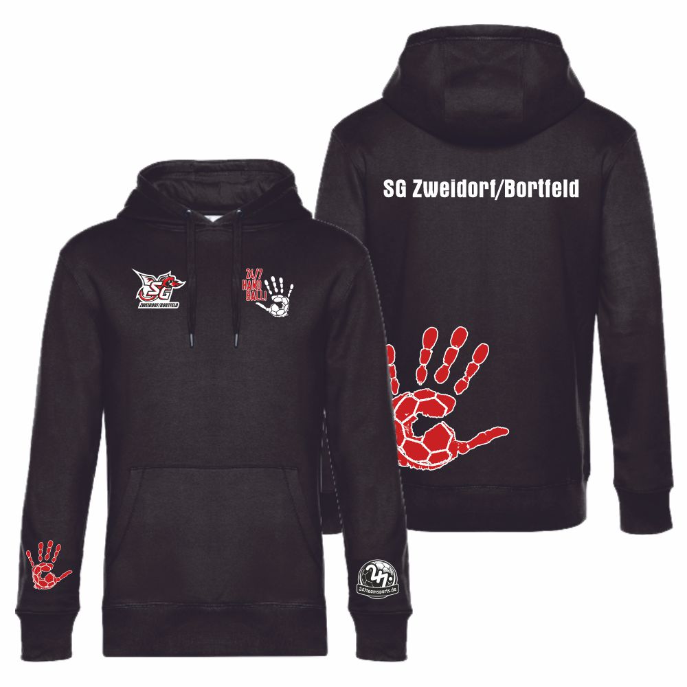 SGZweidorfBortfeldBasicHoodieUnisex24442Schwarz-L