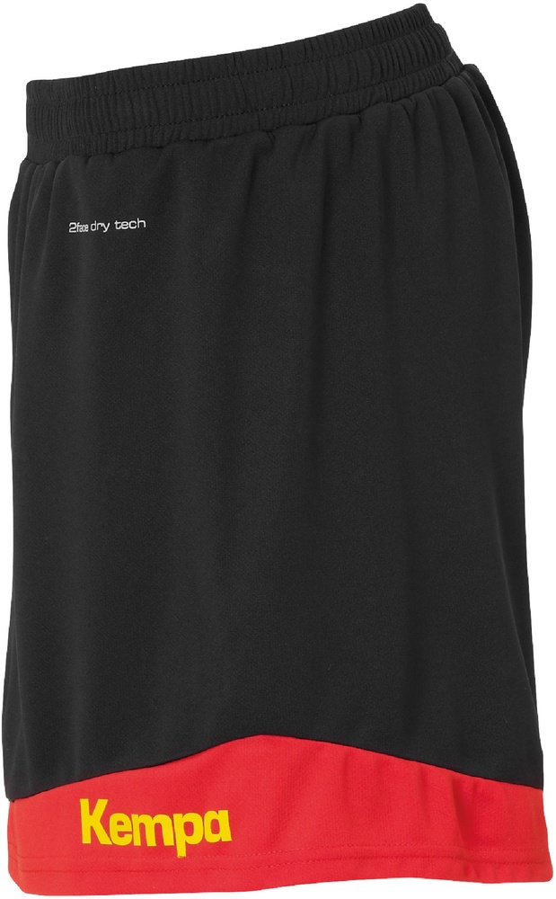 KempaDamenSportshortEmotion20ShortsWomen2003166SchwarzRotGelb-XS