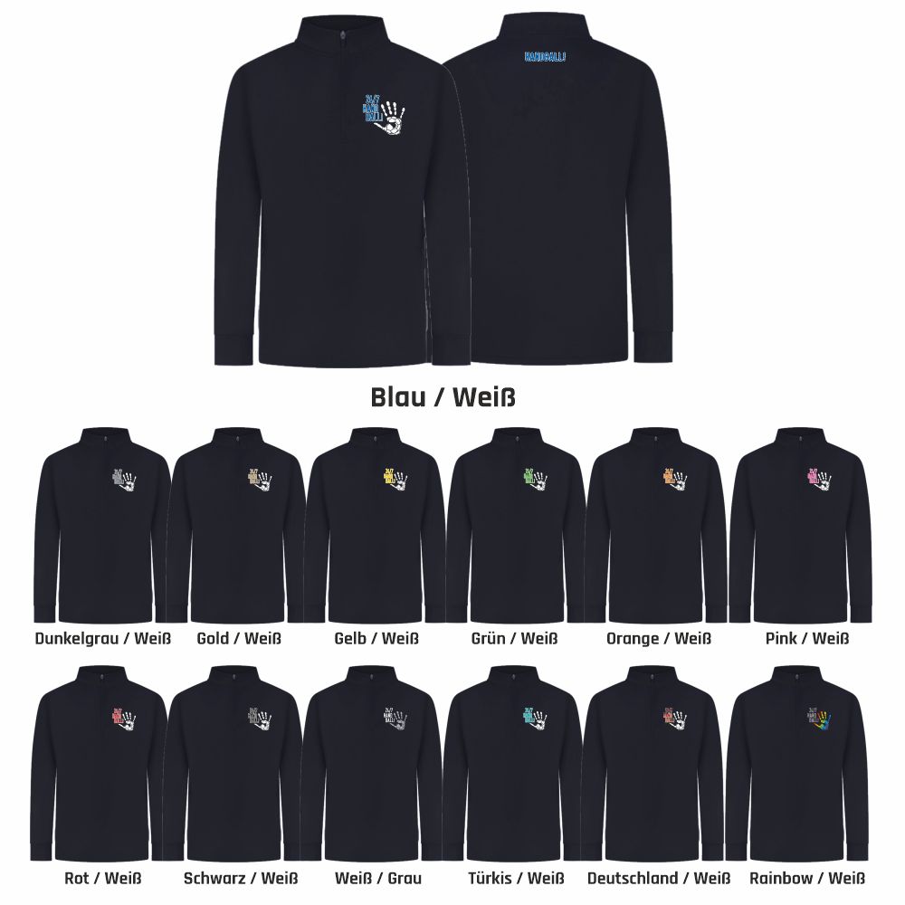 HandballCollection14ZipTrainingsjackeLV874Navy-XXS