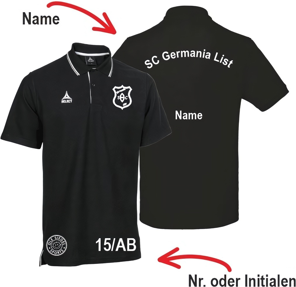 SCGermaniaListSelectOxfordPoloshirtUnisex630036