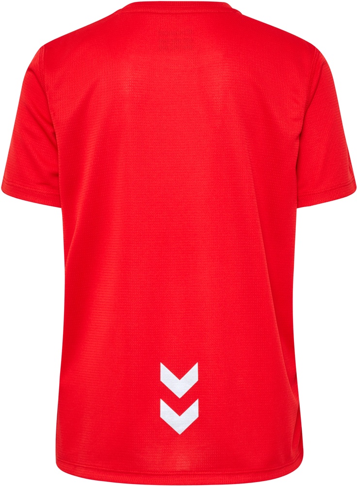 HummelKinderT-ShirtTopHmlrunJerseySSKidsTangoRed-128