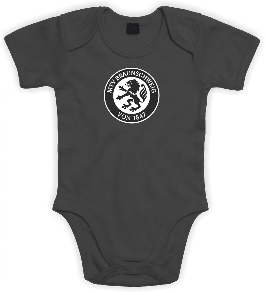 MTVBraunschweigKinderBasicBaby-BodyBZ10Schwarz-6-12Monate