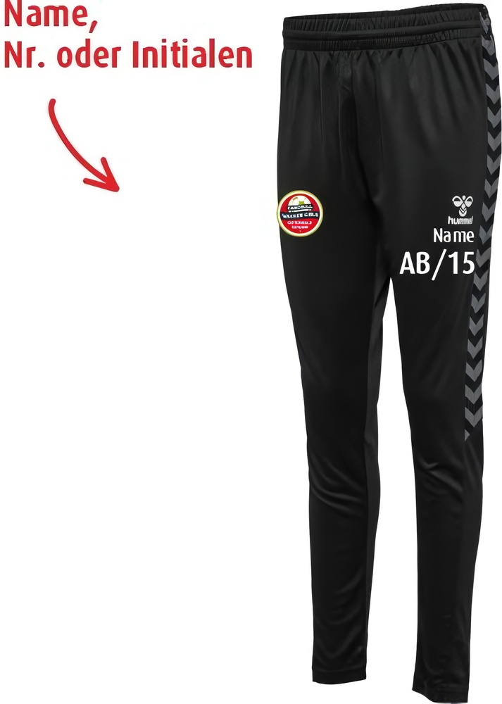 HSGWackerOsterwaldSchloRiDamenHummelhmlAuthenticPLTrainingPantLadymitVereinslogo219987L