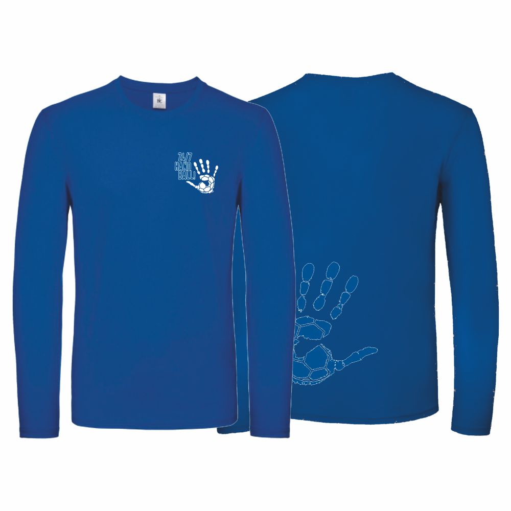 HandballCollectionLongsleeveTU05TRoyalBlue-3XL