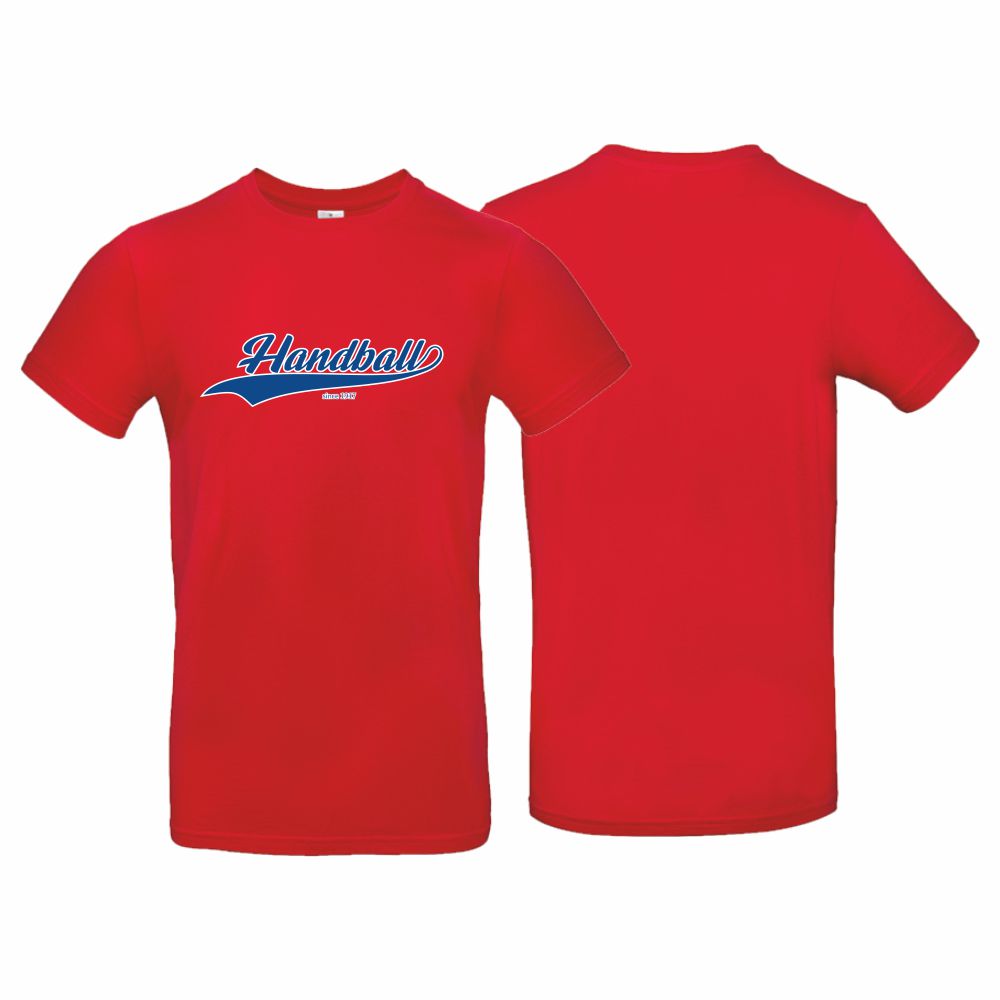 HandballFashionT-ShirtSince1917TU03TRed-M