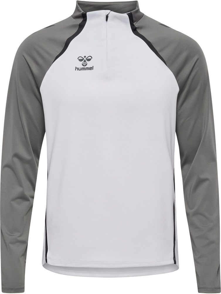 HummelTrainingsjackeLead20HalfZip223746WhiteSteelGray-XXL