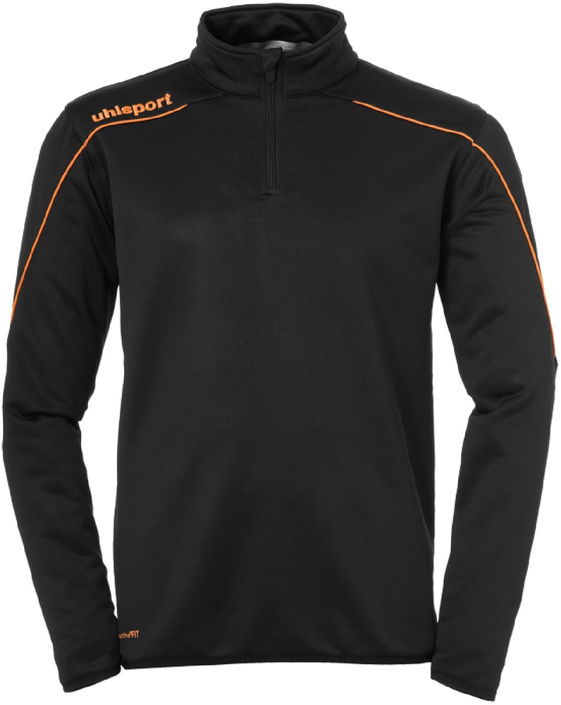 UhlsportKinderTrainingsjackeStream2214ZipTop1002203SchwarzFluoOrange-104