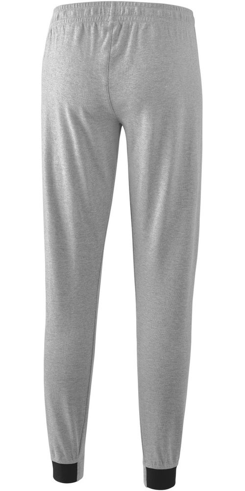 ErimaDamenJogginghoseEssentialSweathose18-0043HellgrauMelangeSchwarz-34XXS