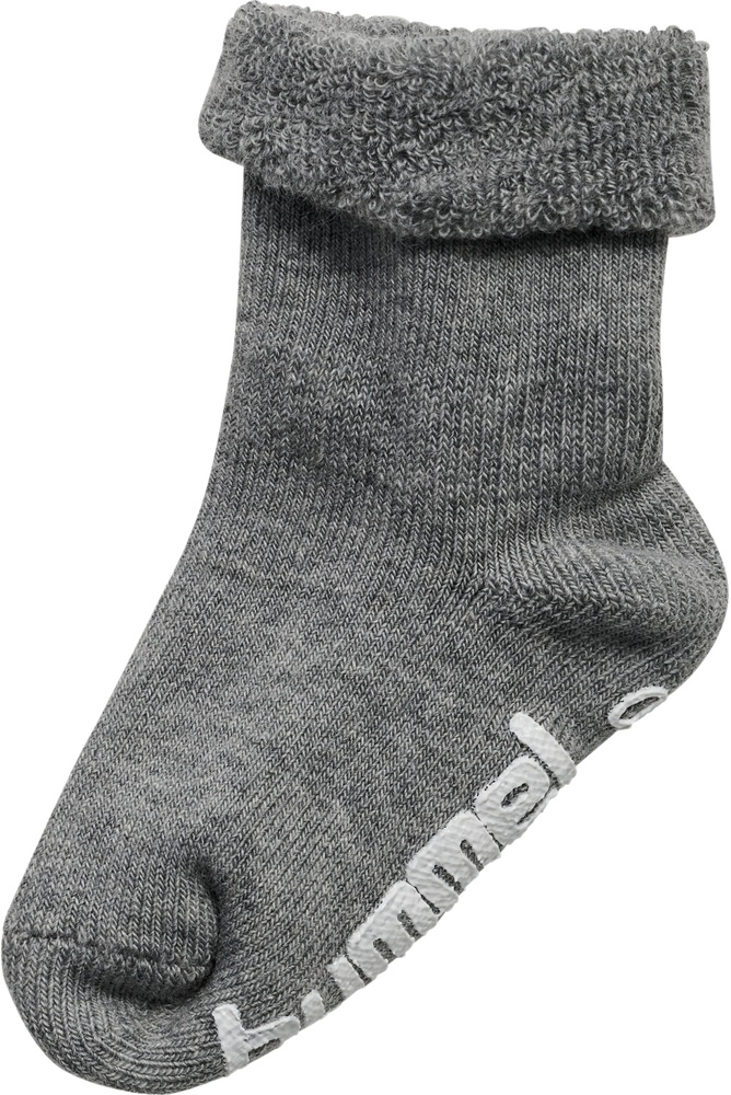 HummelKinderSockenMiniNonSlip3-PackSock234047GreyMelange-15-17