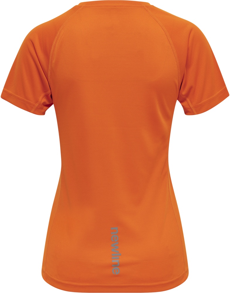 NewlineDamenT-ShirtWomenSCoreRunningT-ShirtSSOrangeTiger-L