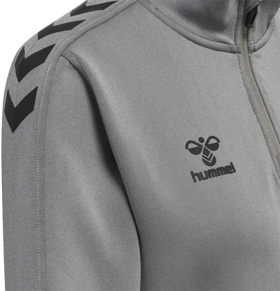 HummelDamenHalf-ZipSweatshirtHmlcoreXkHalfZipSweatWomanGreyMelange-XXL