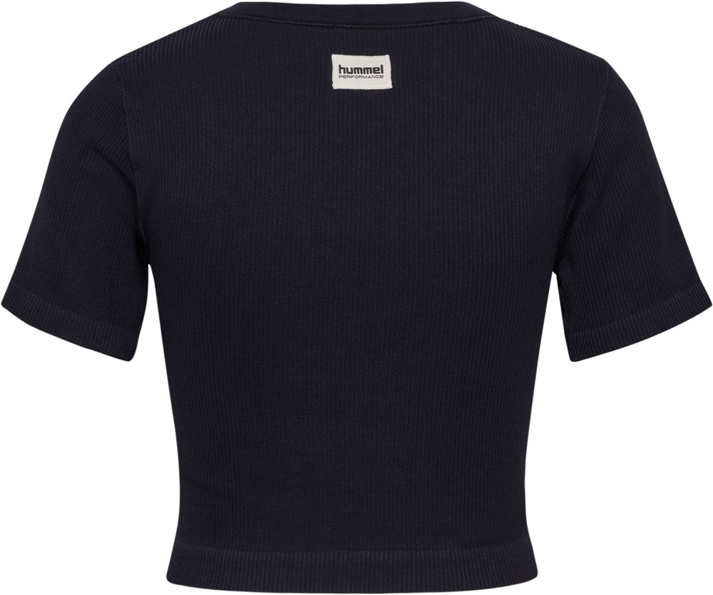 HummelDamenPulseSeamlessRibWT-ShirtSS230306Black-L