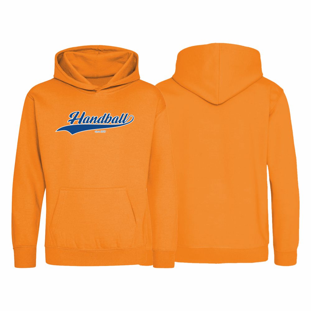 HandballFashionKinderHoodieSince1917JH001JOrangeCrush-98104-ca3-4Jahre