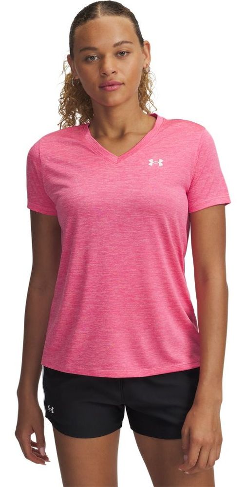 UnderArmourDamenSportshirtTechSSV-Twist1384227Pink672-LUSLG