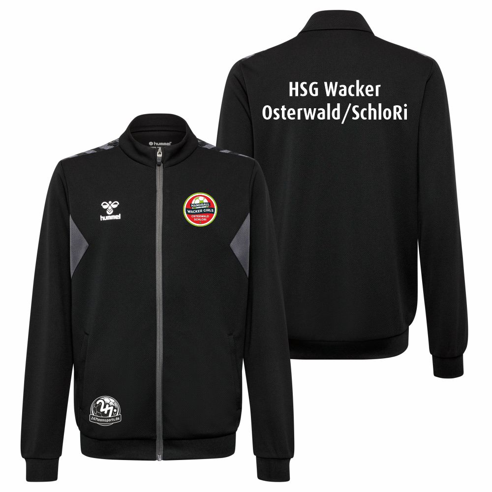 HSGWackerOsterwaldSchloRiDamenHummelhmlAuthenticPLZipJacketLady219984
